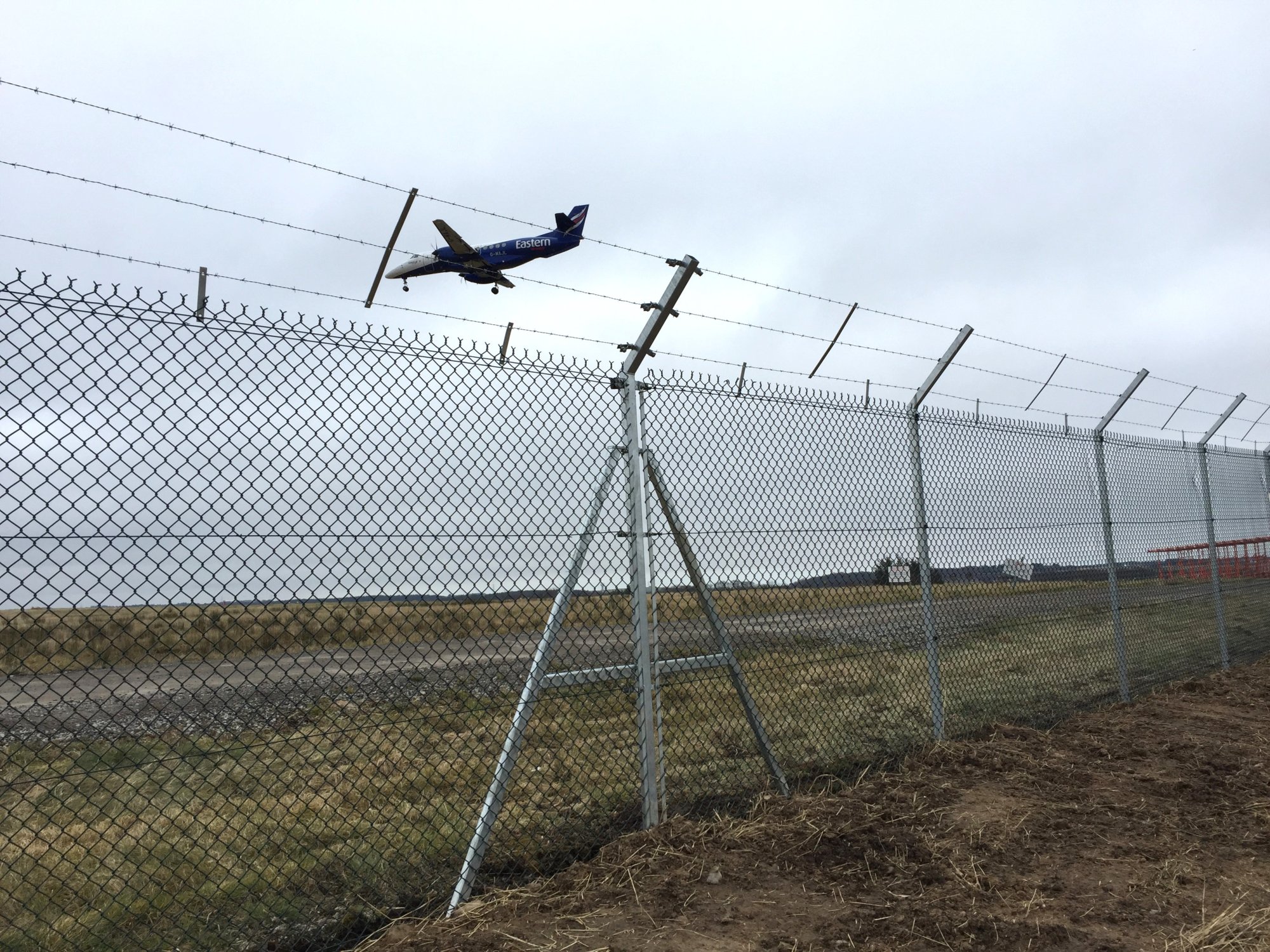 Chainlink security fencing to BS 1722 Part 10.