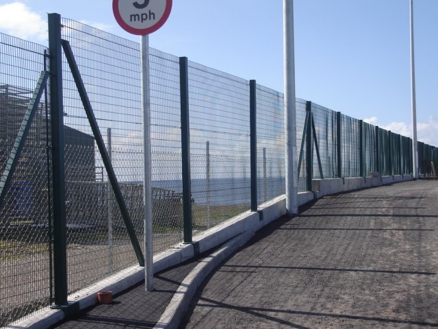 75x25x3mm welded mesh fencing